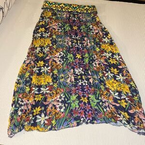 Anthropologie Cecilia Prado Floral skirt size Large